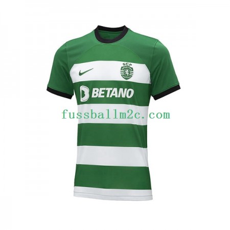 Fußballtrikots Sporting Lissabon Heim Trikotsatz 2023-2024